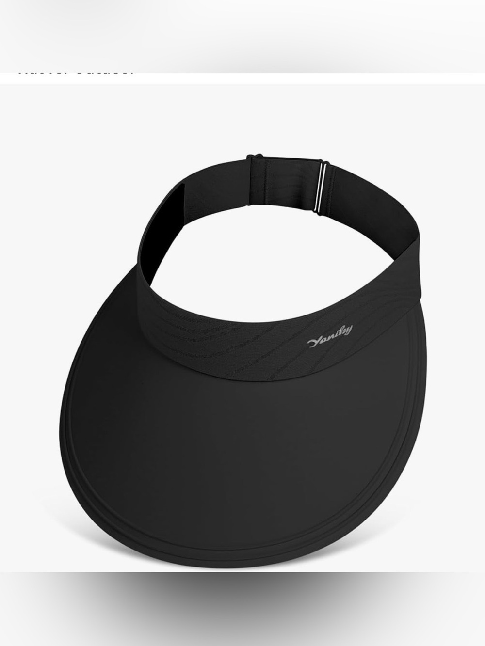 YANIKY Sun Visor Hat for Women,UPF50+ Seamless Sun Hats